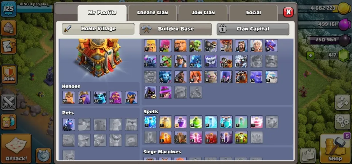 COC221 TH16 Mid-Level Heroes 