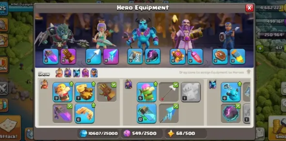 COC221 TH16 Mid-Level Heroes 