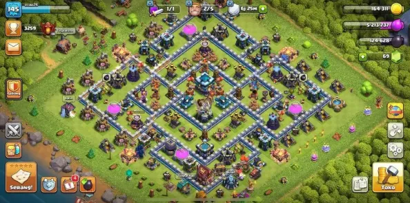 COC224 TH13 Strong Base 5 Builders Free Name Change King 53 Queen 40 Warden 21 Royal Champion 8