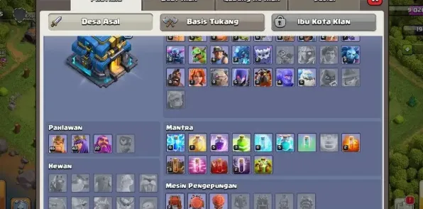 COC225 Maxed TH12 Mid-Level Heroes | 5 Builders | Free Name Change 