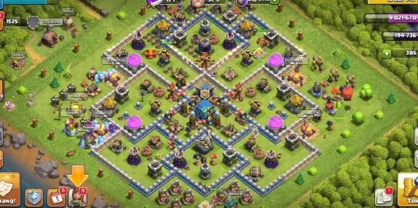 COC225 Maxed TH12 Mid-Level Heroes | 5 Builders | Free Name Change 