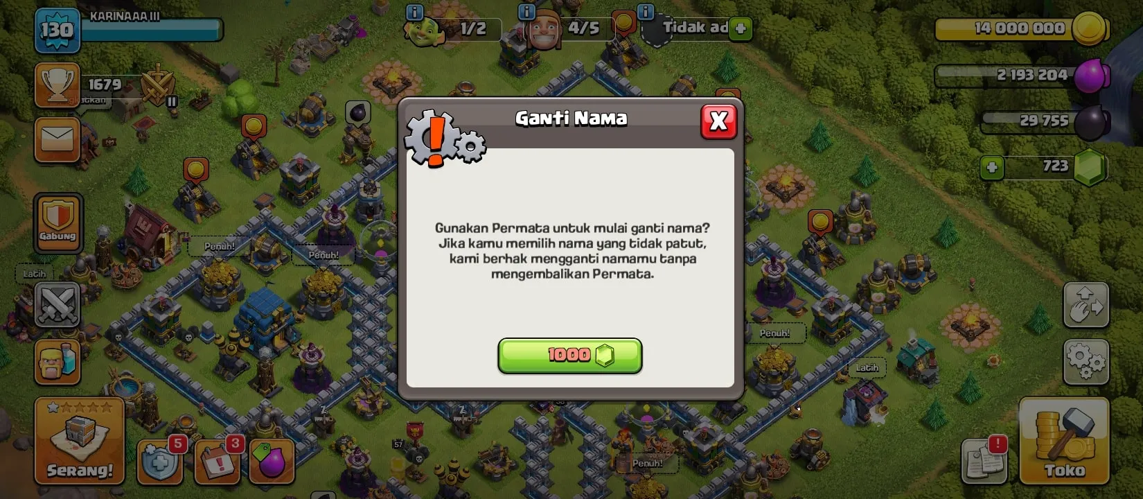 COC228 Maxed TH 12 Level 130 – BK 57, AQ 58, Warden 30, 5 Builders, Many Magic Items 