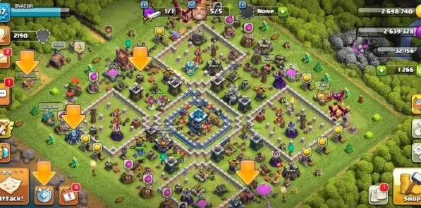 COC238 Maxed TH13 Heroes With Free Name Change 