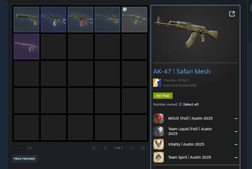 CS279 Prime Enabled | M4A4 Choppa, M4A4 Steelwork, M4A1-S Nitro, AWP Safari mesh