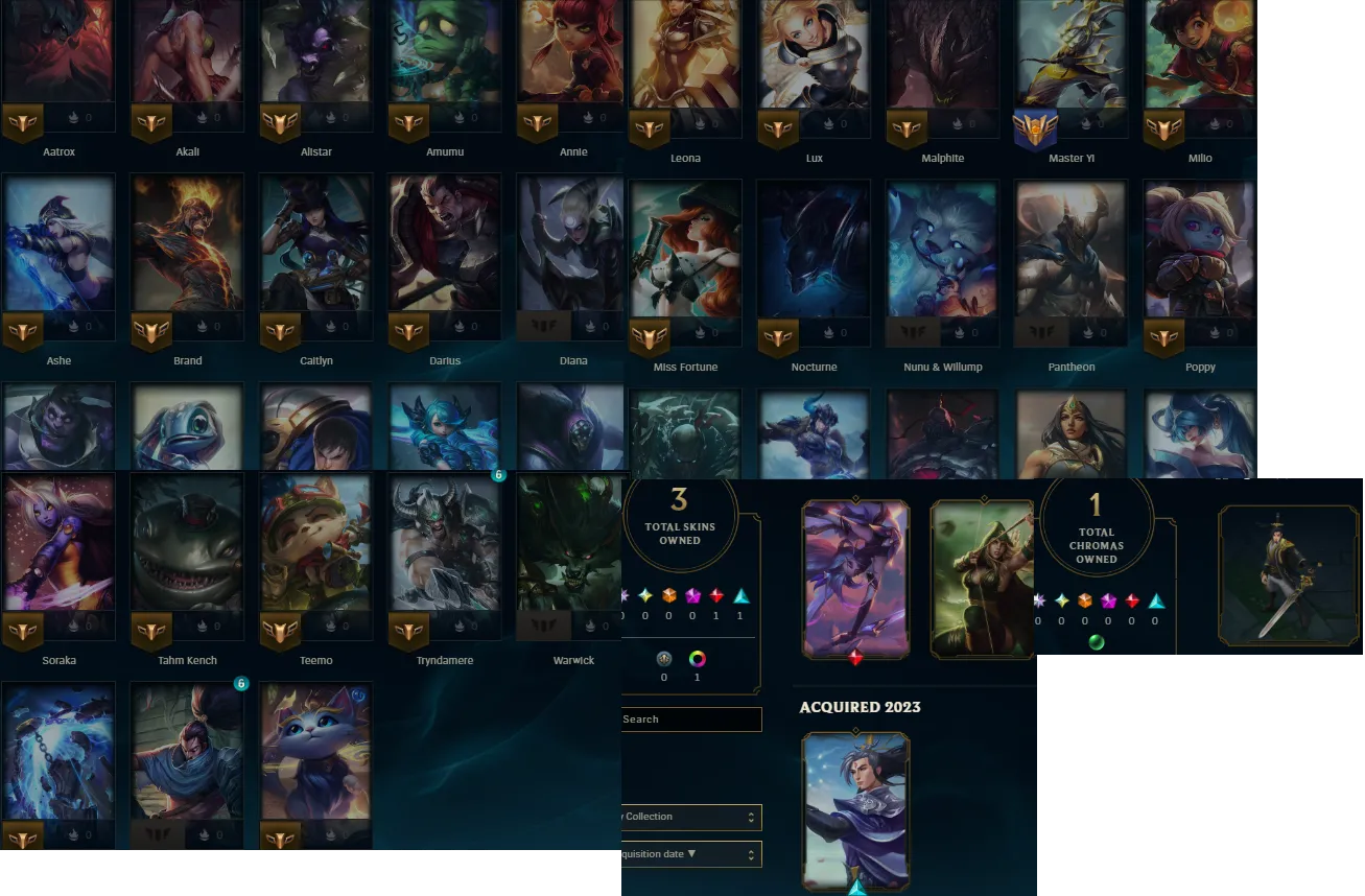 S14-1 Emerald 2🔥LVL47 Now Unranked Handleveled💎Star Guardian Akali + Eternal Sword Yi⭐Name Changeable✅Lifetime Ownership Guarantee - Never Taken Back