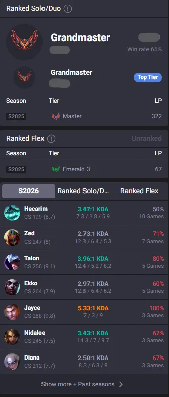 S16π₯LVL82 GRANDMASTER 65%WR Handleveledπ89Champs 43SkinsπMaster Rewardsβ
Lifetime Ownership Guarantee - Never Taken Back