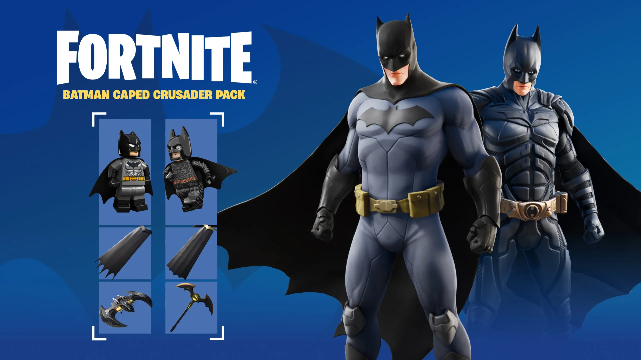 FORTNITE Batman Caped Crusader Pack | Works On All Platforms | 100% Safe and Trusted