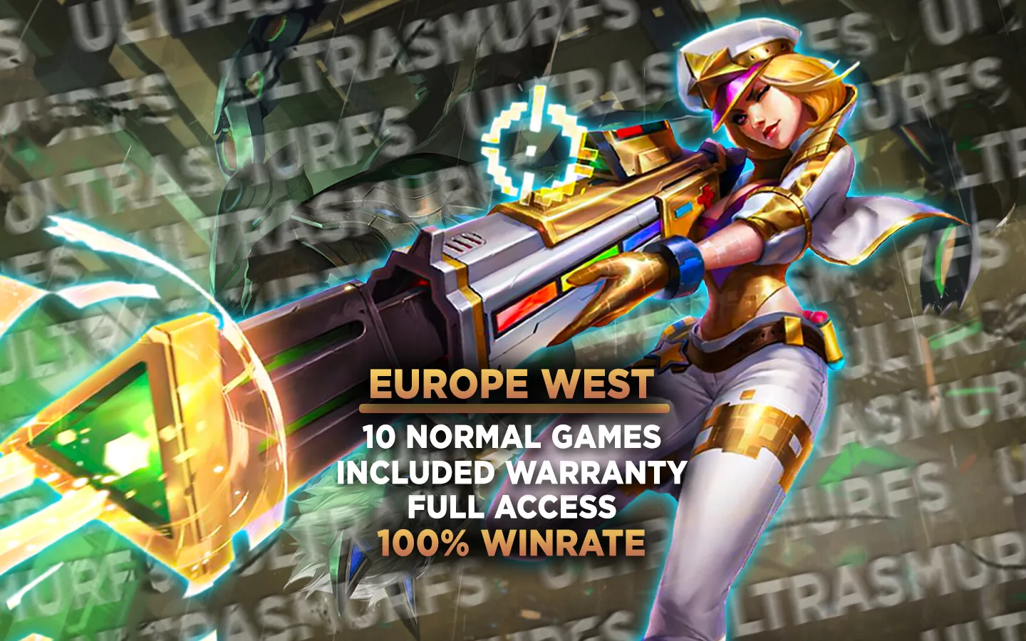 EUW - 100% Winrate Ranked Ready Smurf Account (BAN SAFE)
