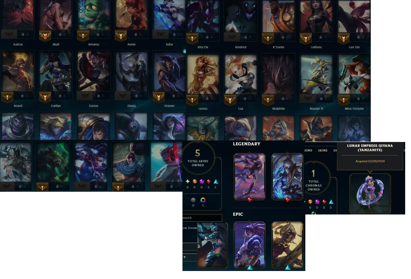 Emerald 4 MMR🔥Platinum 3 0W/3L Handleveled💎35Champs 5Skins✅Lifetime Ownership Guarantee✔️Recovery info included