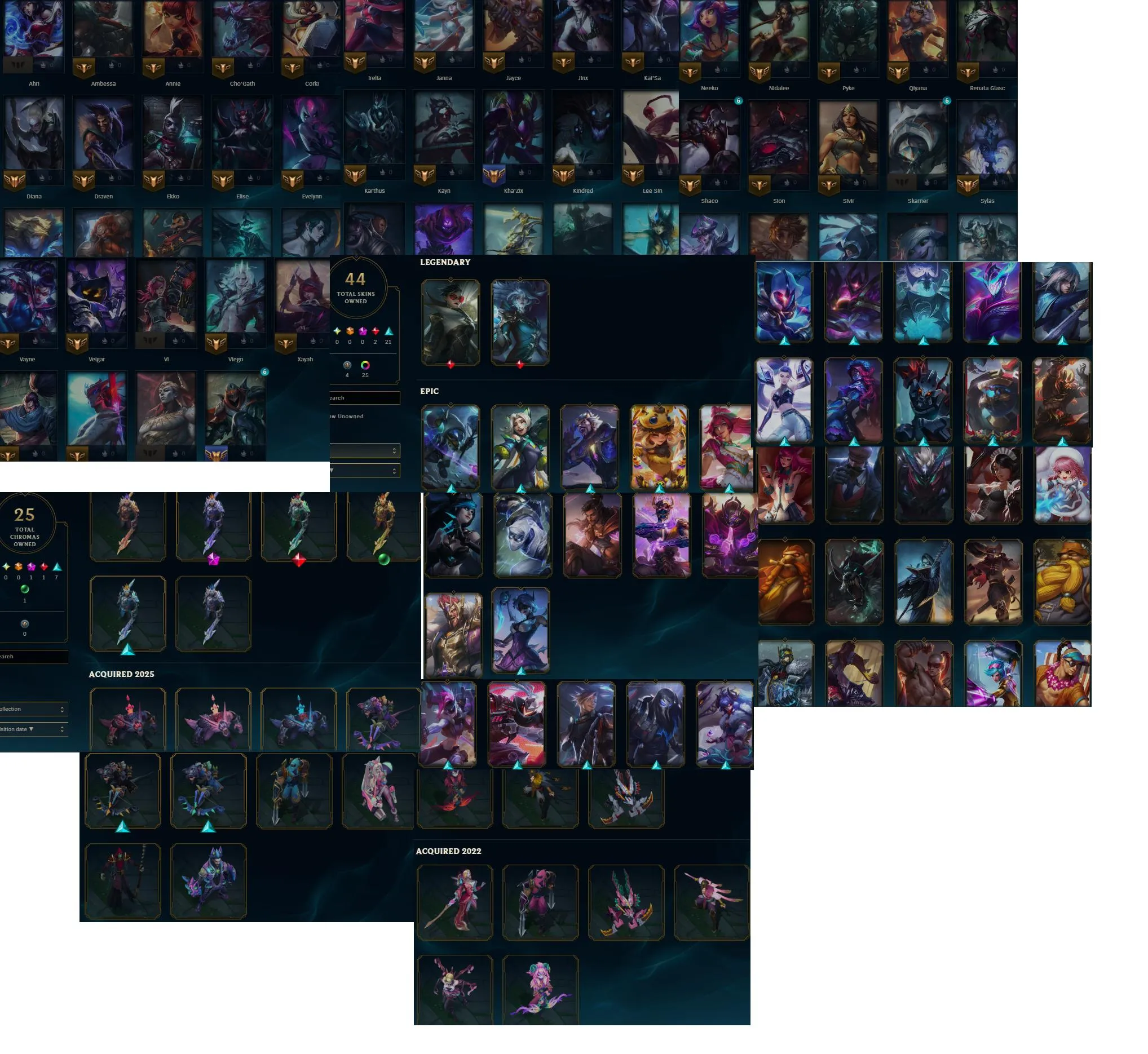 S16🔥LVL65 Master 100+LP 61%WR Handleveled🚀+30/-10LP Gains💎11K BE 54Champs 44Skins✅Lifetime Ownership Guarantee - Never Taken Back