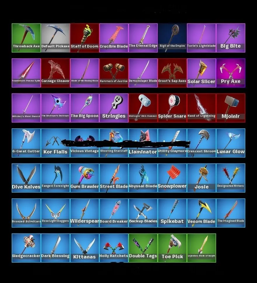 F1217 44 Skins, 820 V-Bucks, Packed Pickaxes & Top Back Blings, Epic Games Library: GTA 5, Dead by Daylight, Watch Dogs 2, Killing Floor 2 (G)