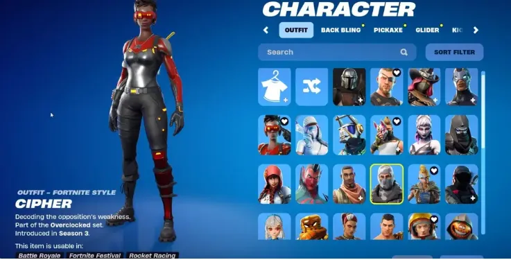 F1294 Renegade Raider, Carbide, Galaxy Scout, 98 Skins, 97 Pickaxes, 282 Battle Emotes, Full Access Changeable Email (G)