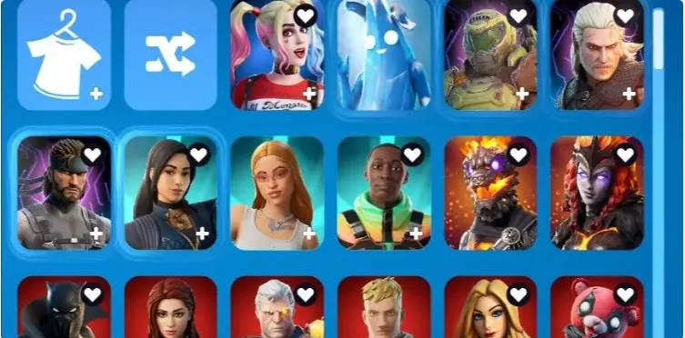 F1300 28 Marvel Series, Peter Griffin, Spiderman, Capt Jones, 255 Outfits, 209 Pickaxes, 197 Gliders, Full Access Changeable Email (G)