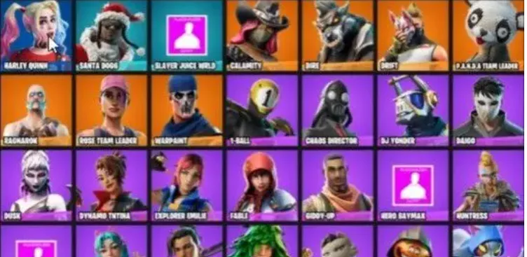 F1301 Deriva, Calamidad, Dire, Warpaint, Ragnarok, 43 Pickaxes, 51 Gliders, 40 Outfits, Full Access Changeable Email (G)