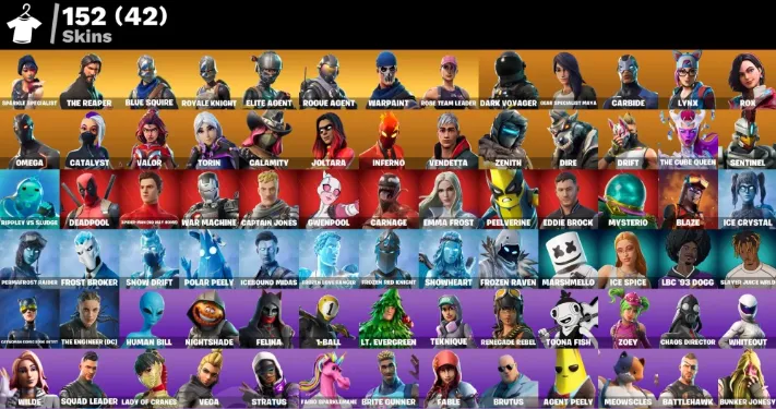 F1313 Sparkle Specialist, Floss, Minty, Season 1 Account, 152 Skins, 150 Pickaxes (G)