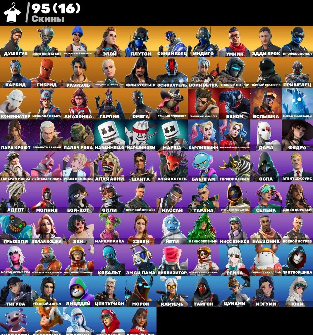F867 95 Skins: Take The L, Soullib, Fidgeta, Aloy, Old Skins, MegaFat, Exclusives, Native Mail, Emotes (G)