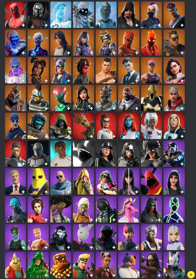 F882 GLOW, Minty, 138 Skins, Lots of Paid Skins, Take The Elf, Full Rebinding (G)