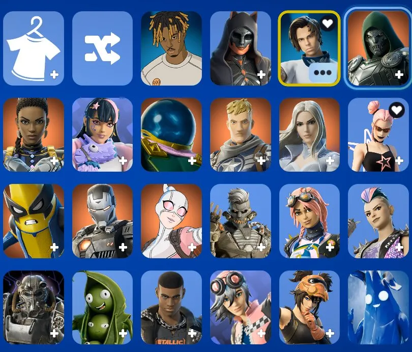 F908 FAT ACCOUNT | 66 Skins | Icicle | Harley Quinn | Platinum 