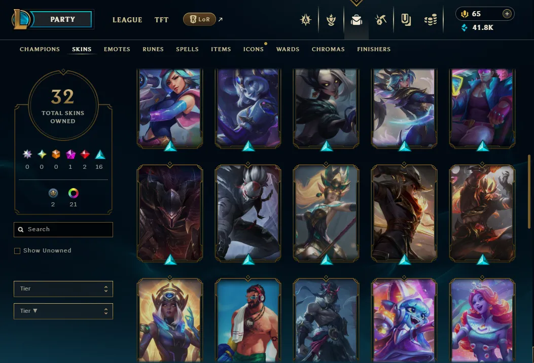 ⚡【 EUW 】 ∙ Emerald 🚀 Handleveled ✨ Level 92 🔥 Peak Diamond 3 ⭐ 41K BE 🔷32 Skins🔷21 Chromas🔷90 Icons🔷90 Champions✅ Full Recovery Info