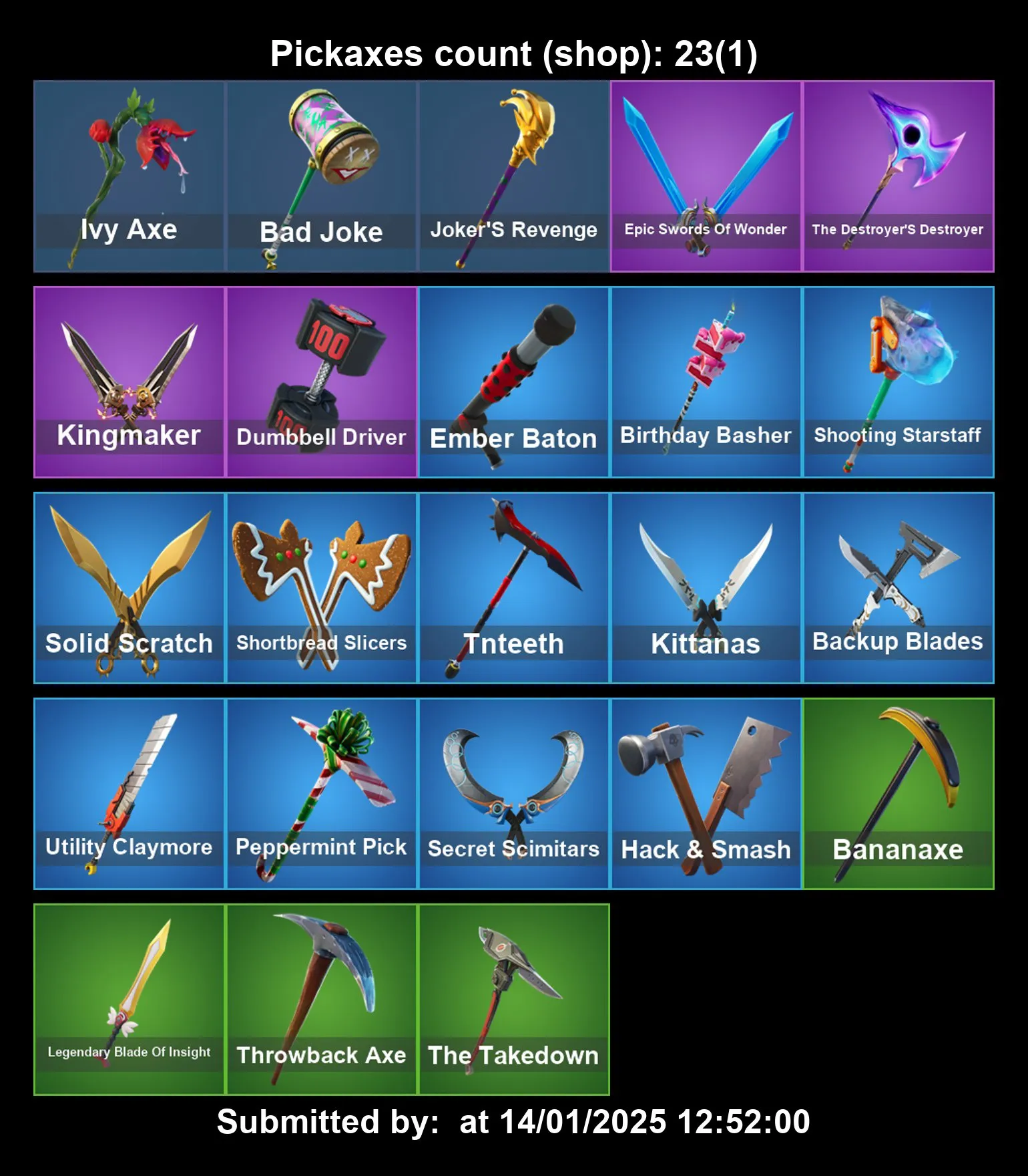 [PC/XBOX] 16 Skins | Fixer | SubZeroCryptic | MidasRex | DeadPool | TheJoker | AgentPeely | Brutus | Jun-Hwan | Mandalorian | TnTina | Full Email Access