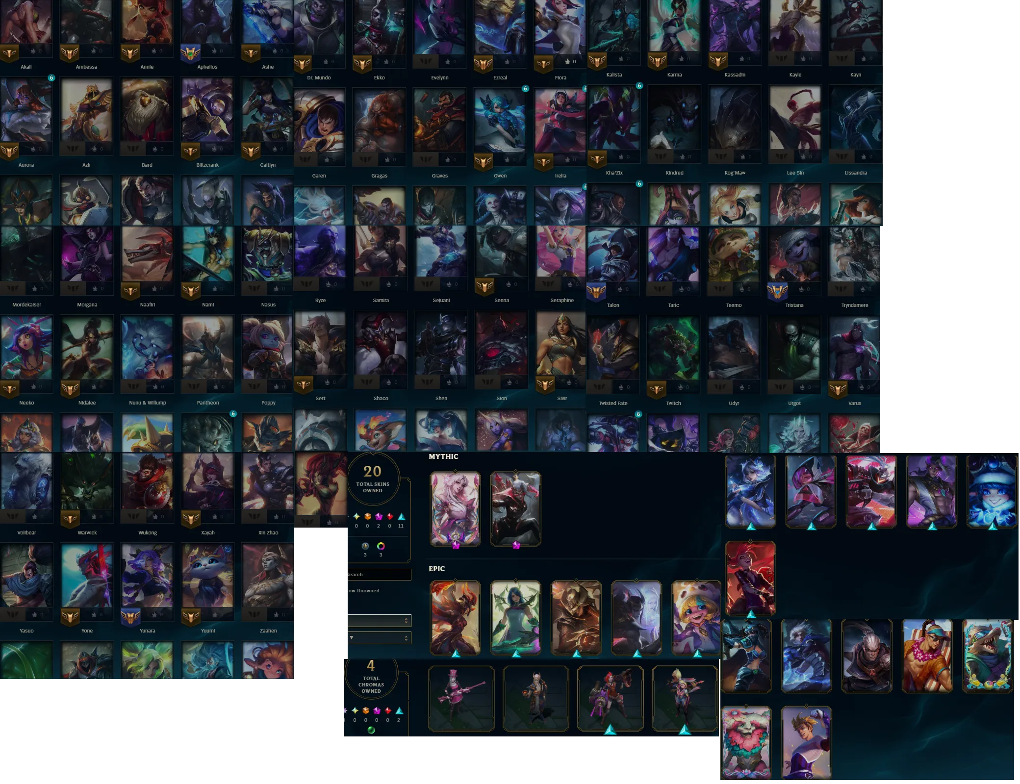 ADC/FILLπ₯LVL63 Master 320LP 62%WR Handleveledπ106Champs 20Skins x2 Mythicβ
Lifetime Ownership Guarantee - Never Taken Back