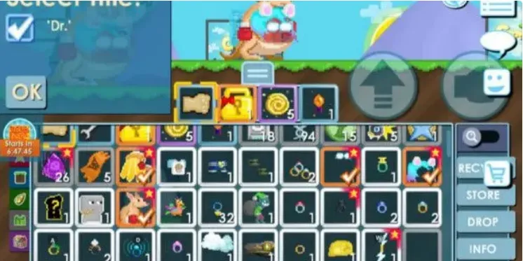 GW25 Pro Dr Title + Oldsock's Old Mate Ricky Pet + Multiple Starred Cosmetic Items (G)