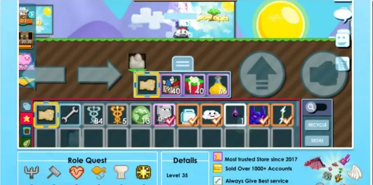 GW30 Anubis Spirit + Seil Magic Orb + Level 35 Account (G)