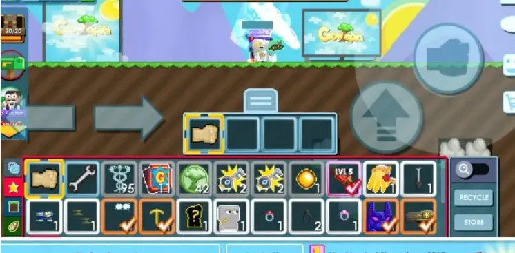 GW31 Anubis Spirit + Golden Pickaxe + Digger Spade + Focused Eyes + Mercy Wings Set (G)