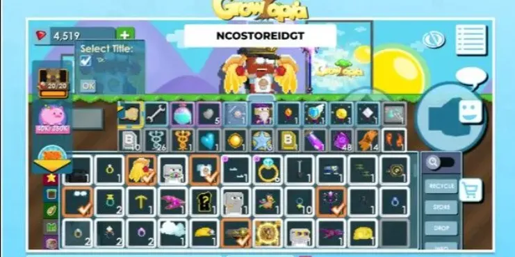 GW38 Legendary Branch Doom Staff + Steampunk Arm + Golden Pickaxe + Digger Spade + Legendary Wizard Set + Dr Title (G)