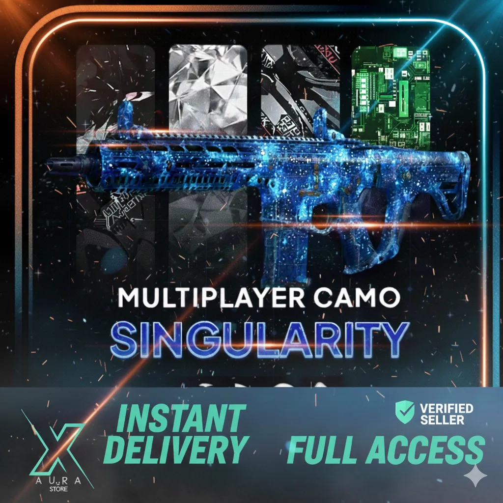  [Black Ops 7] 30x Singularity Camo✨ All guns Multiplayer Camos unlocked ♨️ Tempest ⚡30x Arclight⚡30x Shattered Gold 🔥PC/XBOX/PS Linkable♨️Full Access