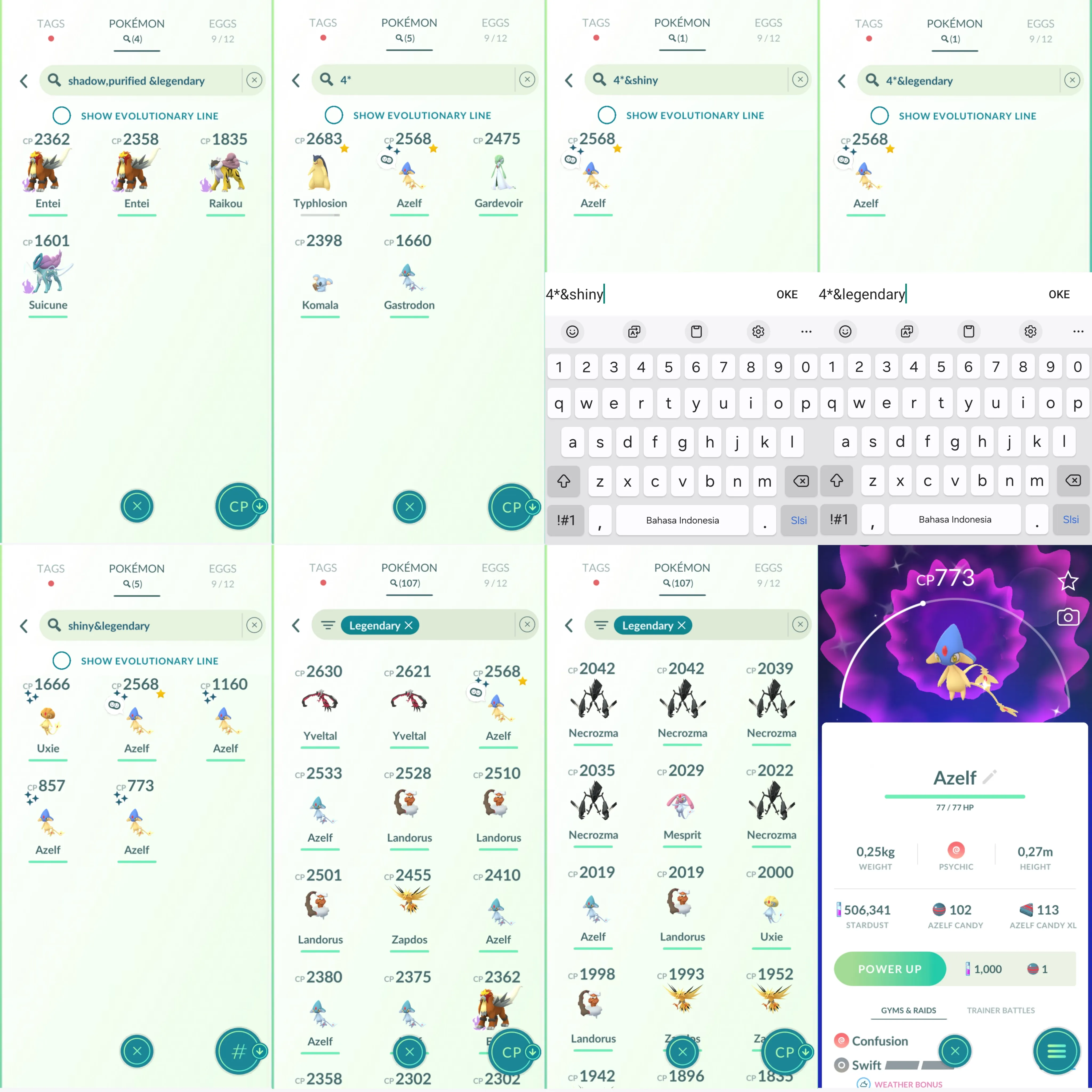 1141 LV40 Shundo azelf. Special BG: Xurkitree, necrozma. Shiny: uxie, chatot, azelf, mareep, cyndaquil