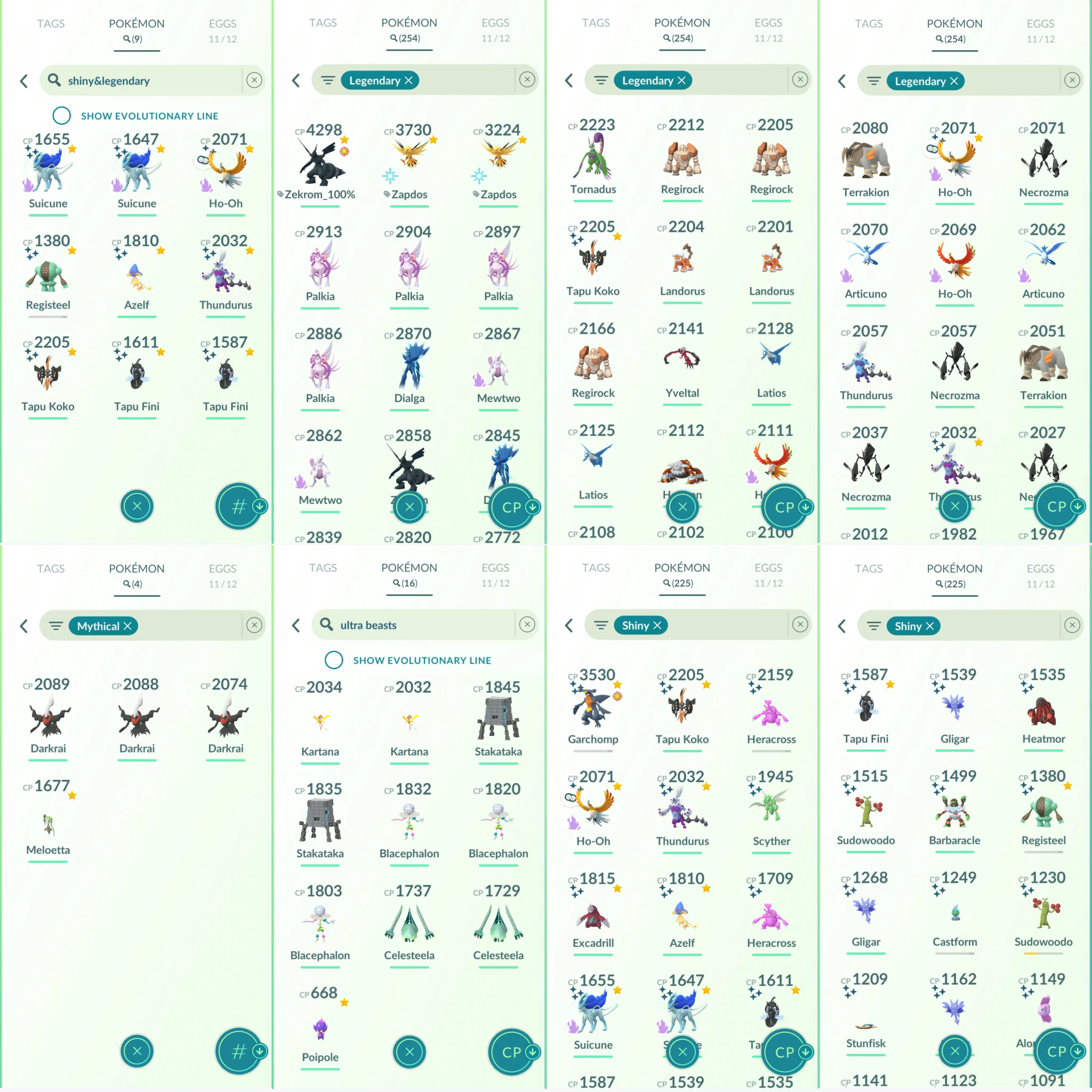 1156 LV46 Zekrom100 Hundo Legend:6 Shiny: Charizard, mega heracross, mega garchomp, Pichu, shadow suicune