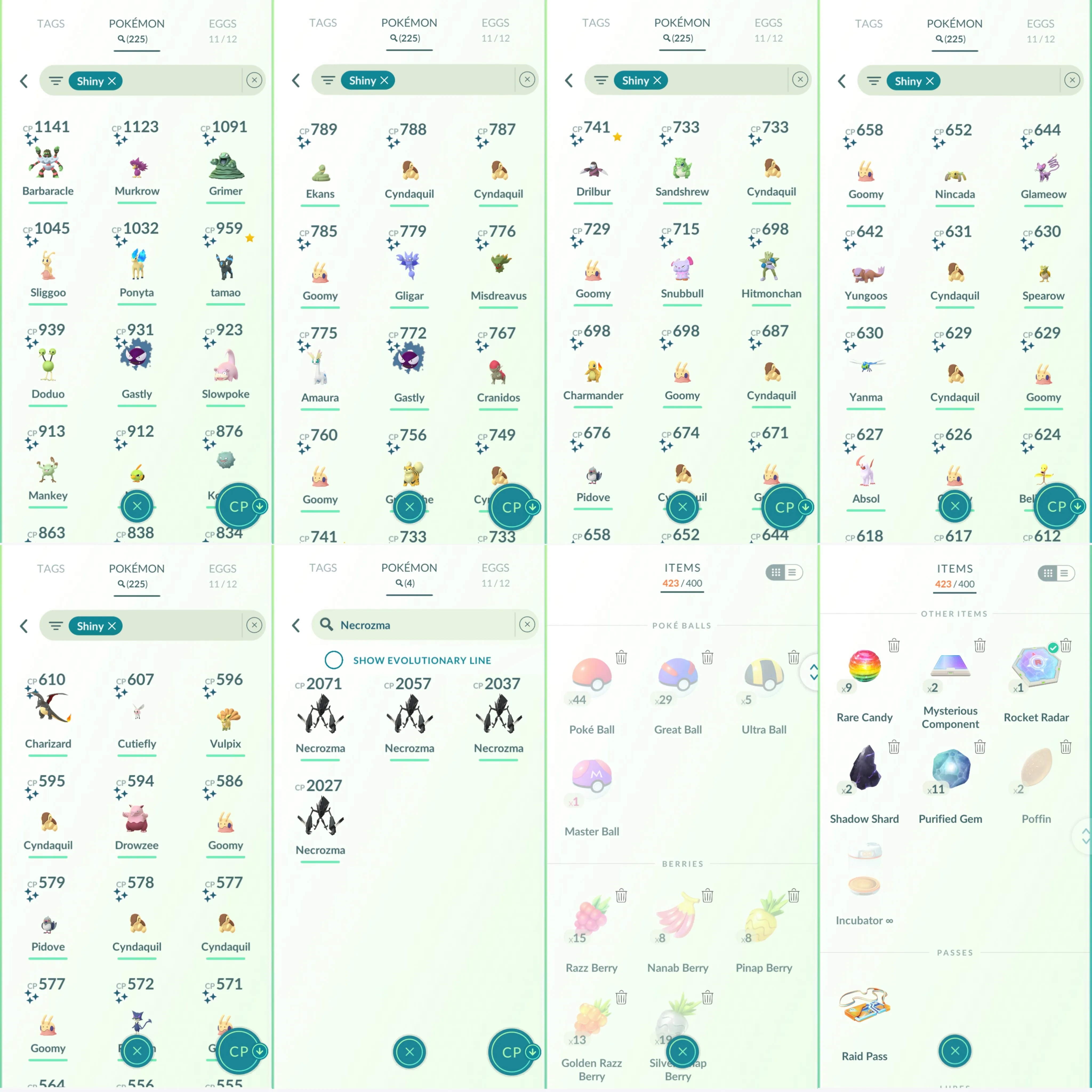 1156 LV46 Zekrom100 Hundo Legend:6 Shiny: Charizard, mega heracross, mega garchomp, Pichu, shadow suicune