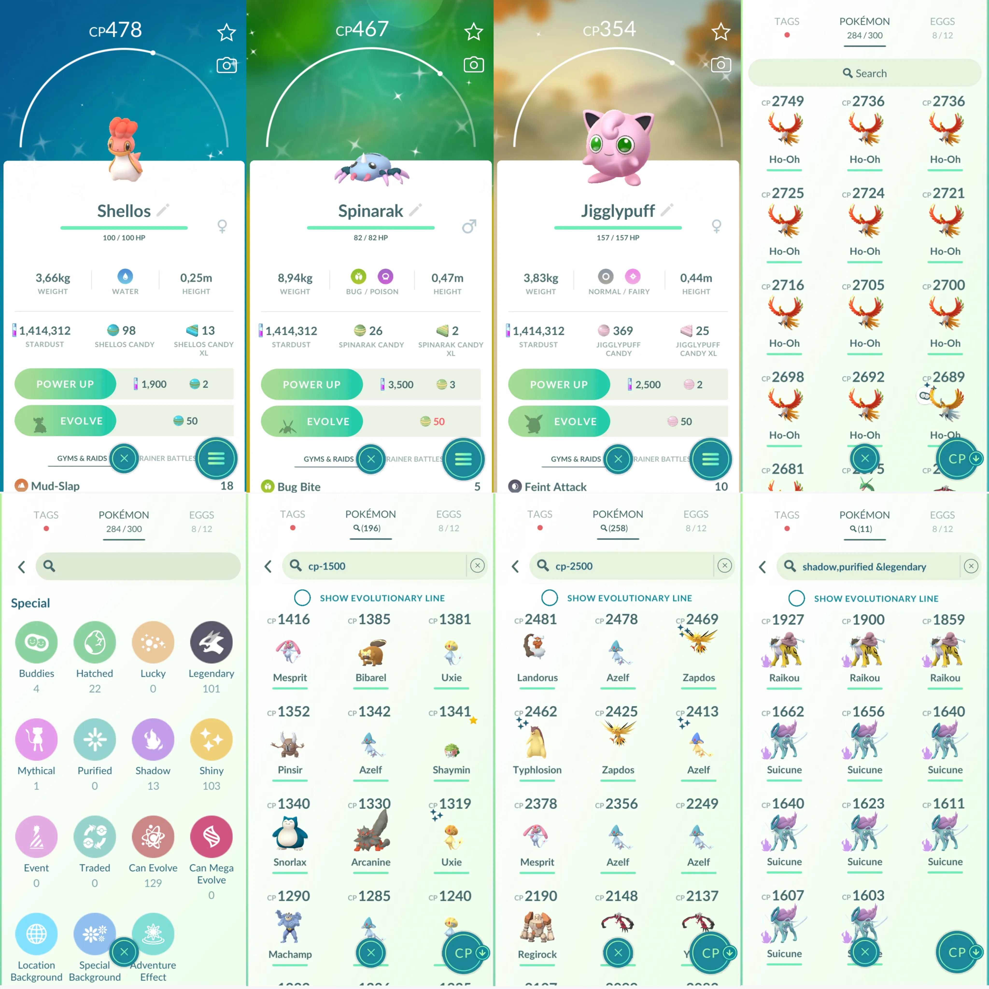 1182 LV40 Rare Candy103 Chansey100 Heatmor100 Shiny: Zapdos, ho-oh, uxie, azelf, landorus, sliggoo, Growlithe