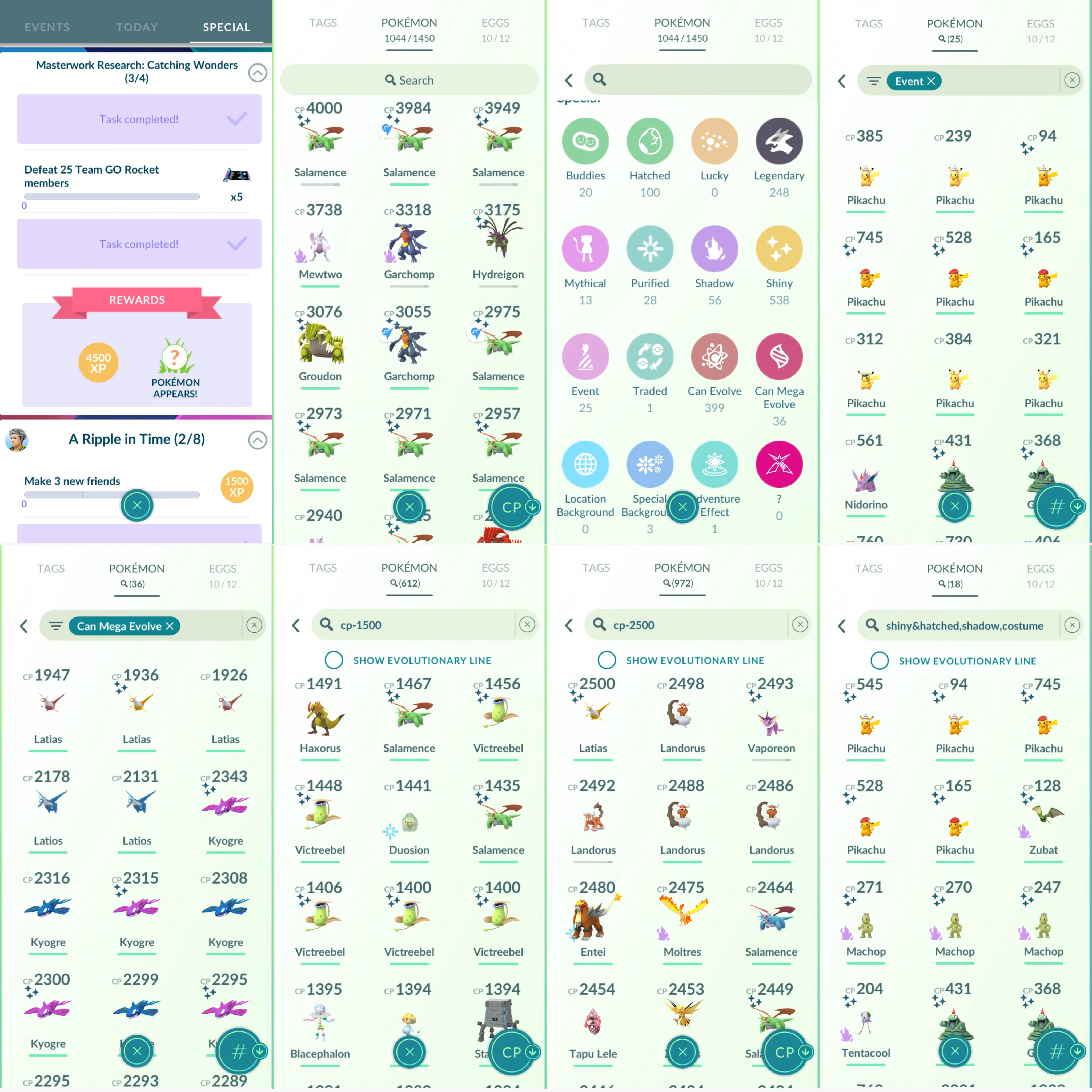 1195 LV48 Dialga roar of time. special BG: necrozma, kartana. Entei100 Shiny: shadow mewtwo, Charizard, mega heracross