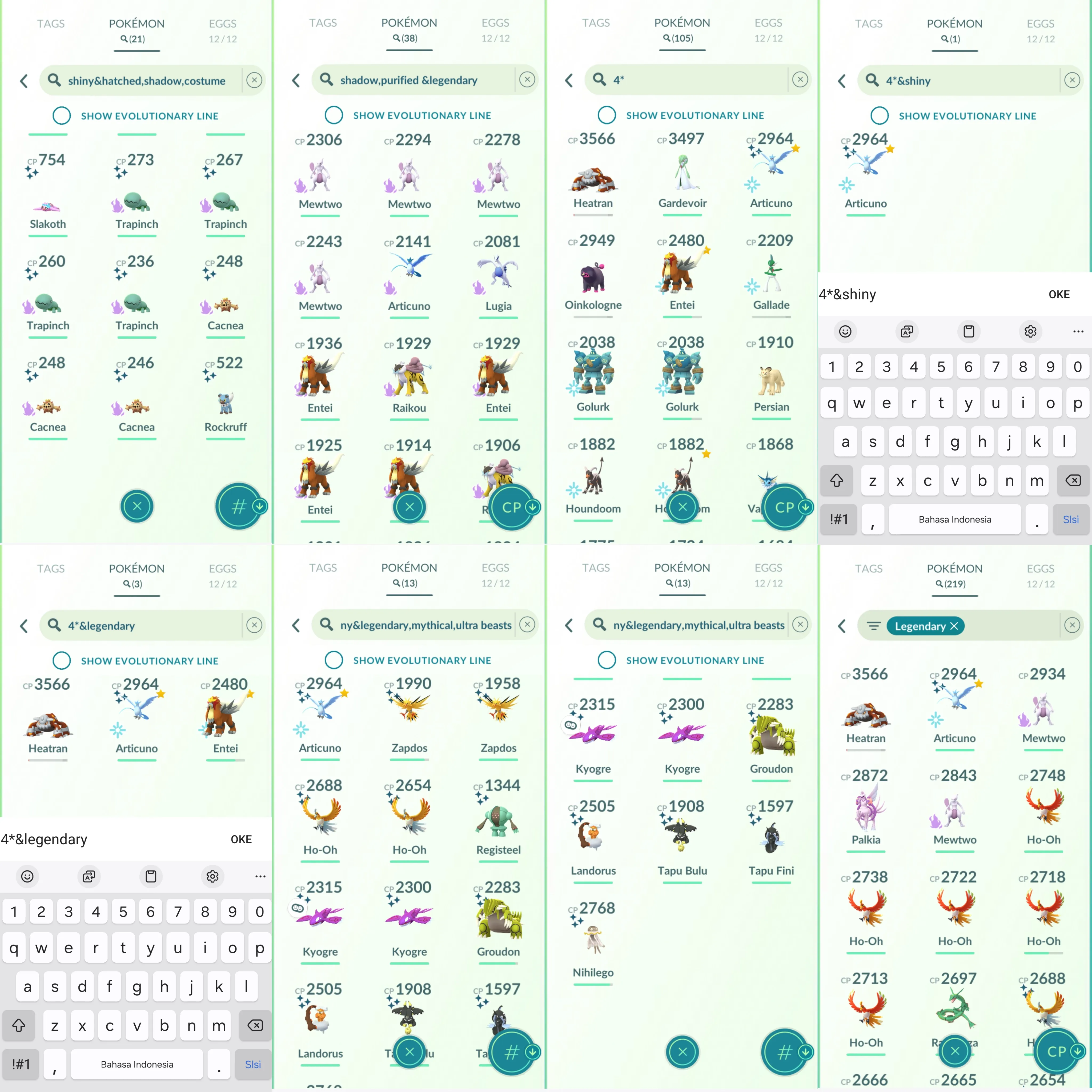 1201 LV47 Shundo Articuno Sp. BG Necrozma. Shiny: mega Charizard, primal Kyogre-groudon, mega heracross, ho-oh