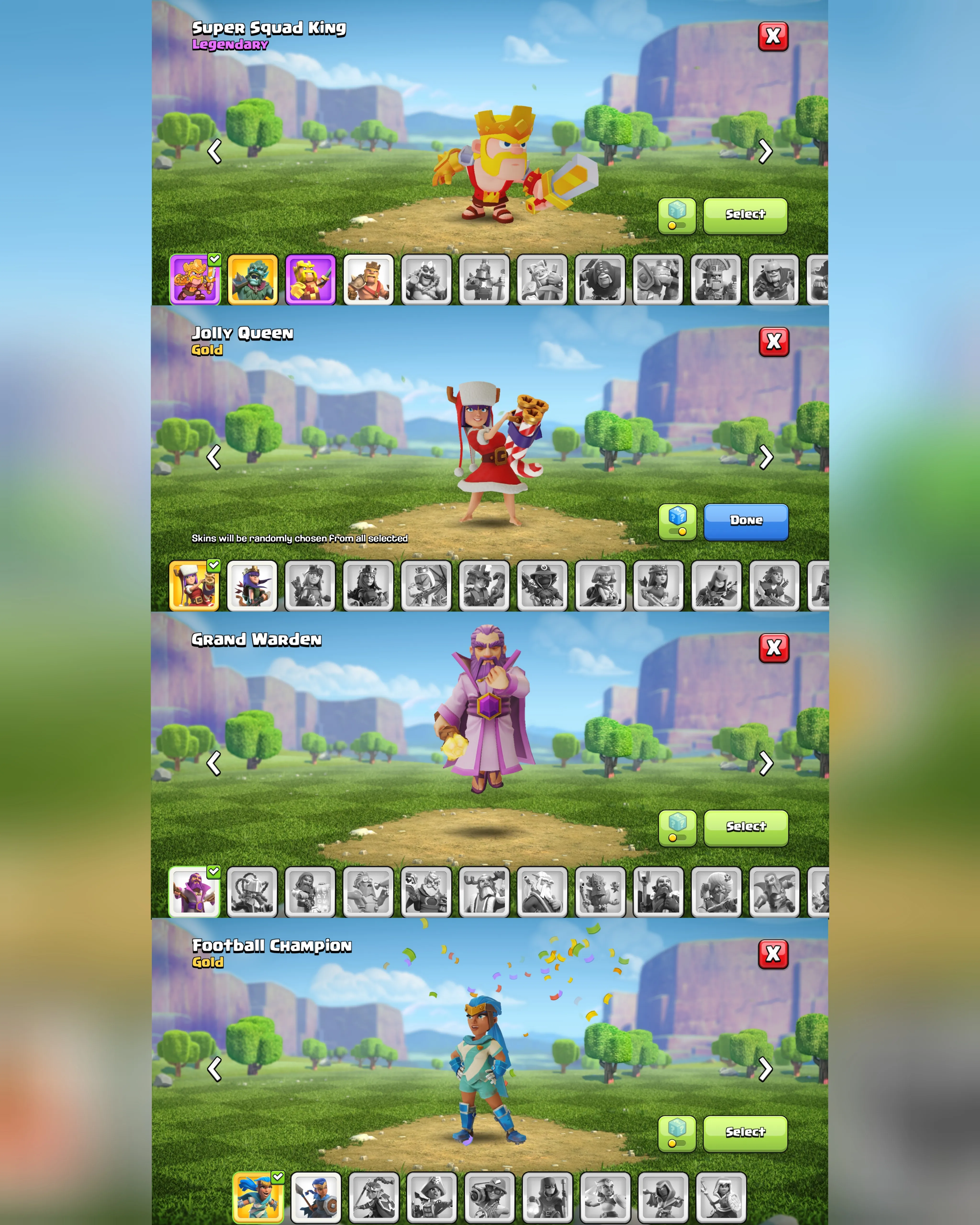 C070  TH13 - XP167 - 565 GEMS - CN 1500 GEMS - BK67 SKIN3 GG14 SB9 - AQ75 SKIN JOLLY QUEEN FA14 - GW45