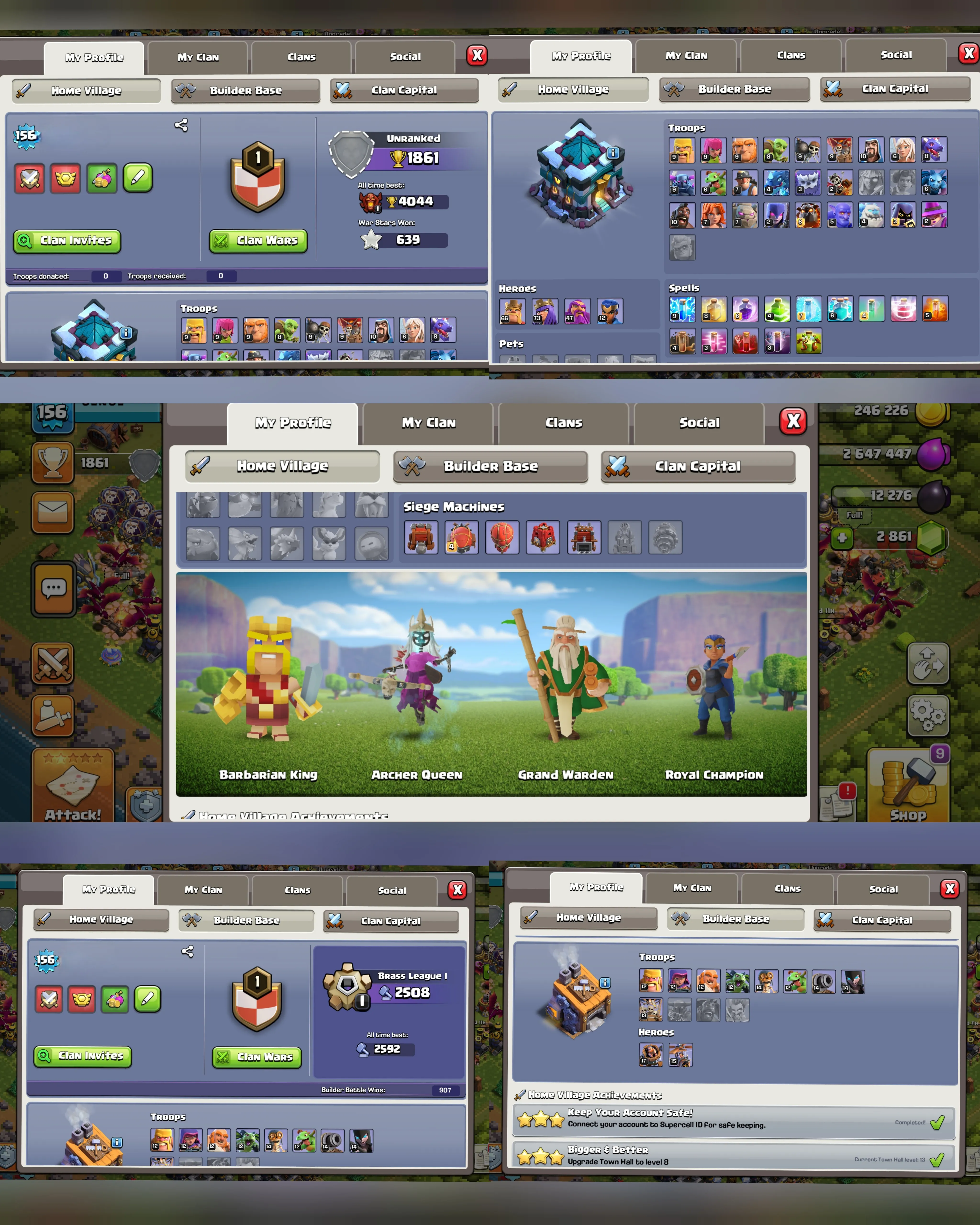 C071 TH13 PIXEL SCENERY - XP156 - 2861 GEMS - CN 2000 GEMS - BK66 SKIN PIXEL KING GG9 - AQ73 SKIN2 FA14