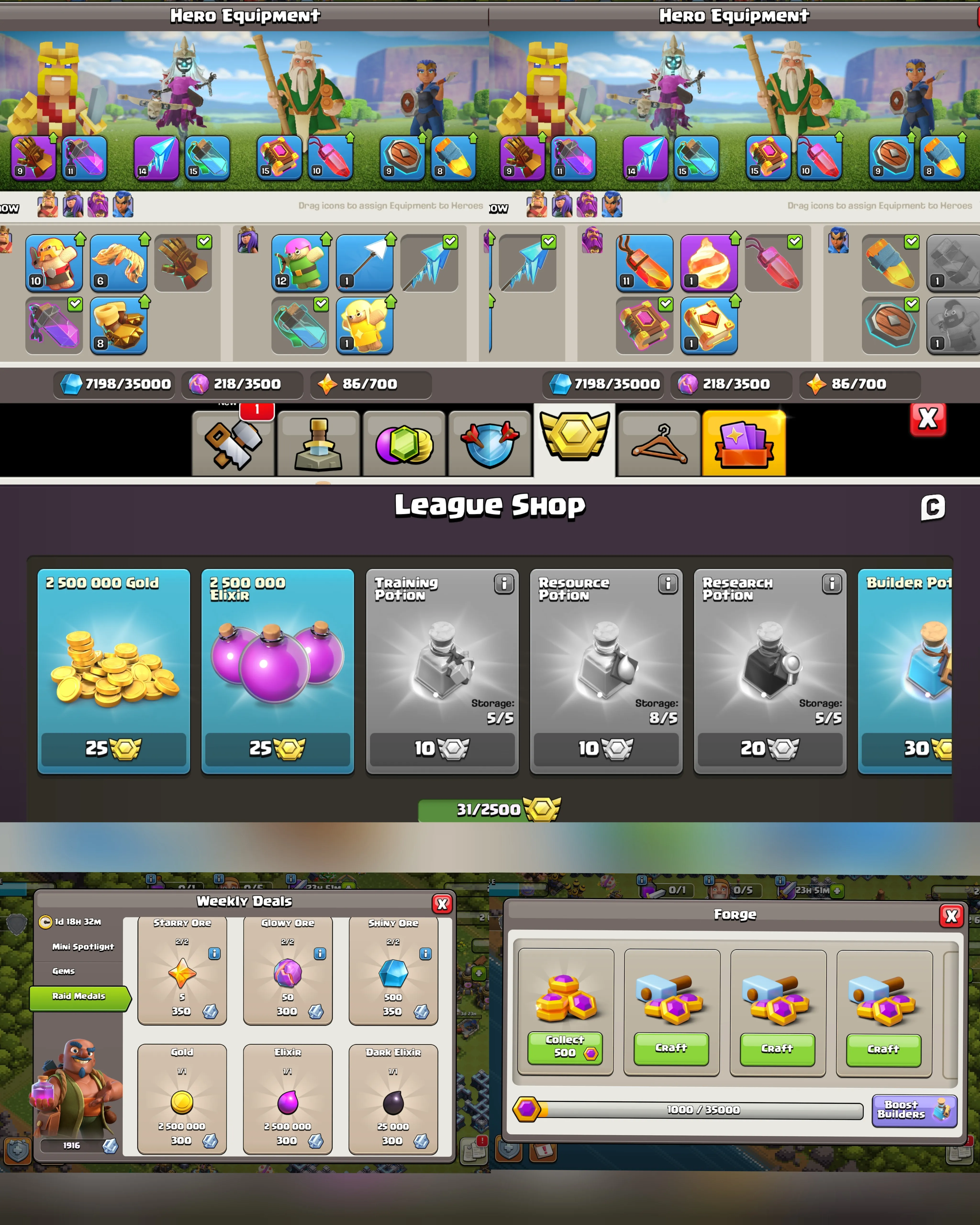 C071 TH13 PIXEL SCENERY - XP156 - 2861 GEMS - CN 2000 GEMS - BK66 SKIN PIXEL KING GG9 - AQ73 SKIN2 FA14