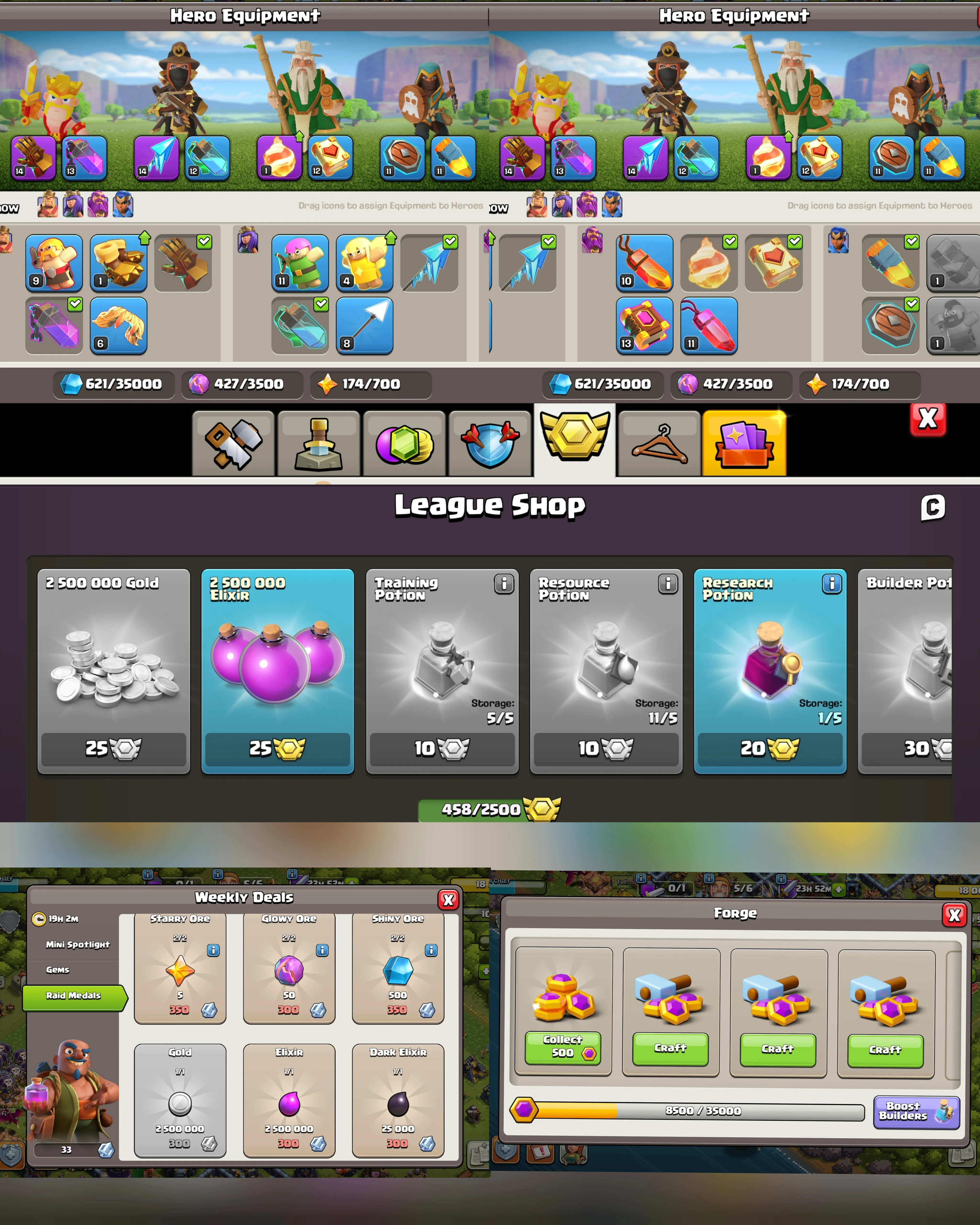 C076 TH13 PIXEL SCENERY - XP197 - 5133 GEMS - CN 500 GEMS - BK64 SKIN3 GG14 -AQ65 SKIN2 FA14-GW50 SKIN WARDEN MASTER FB1