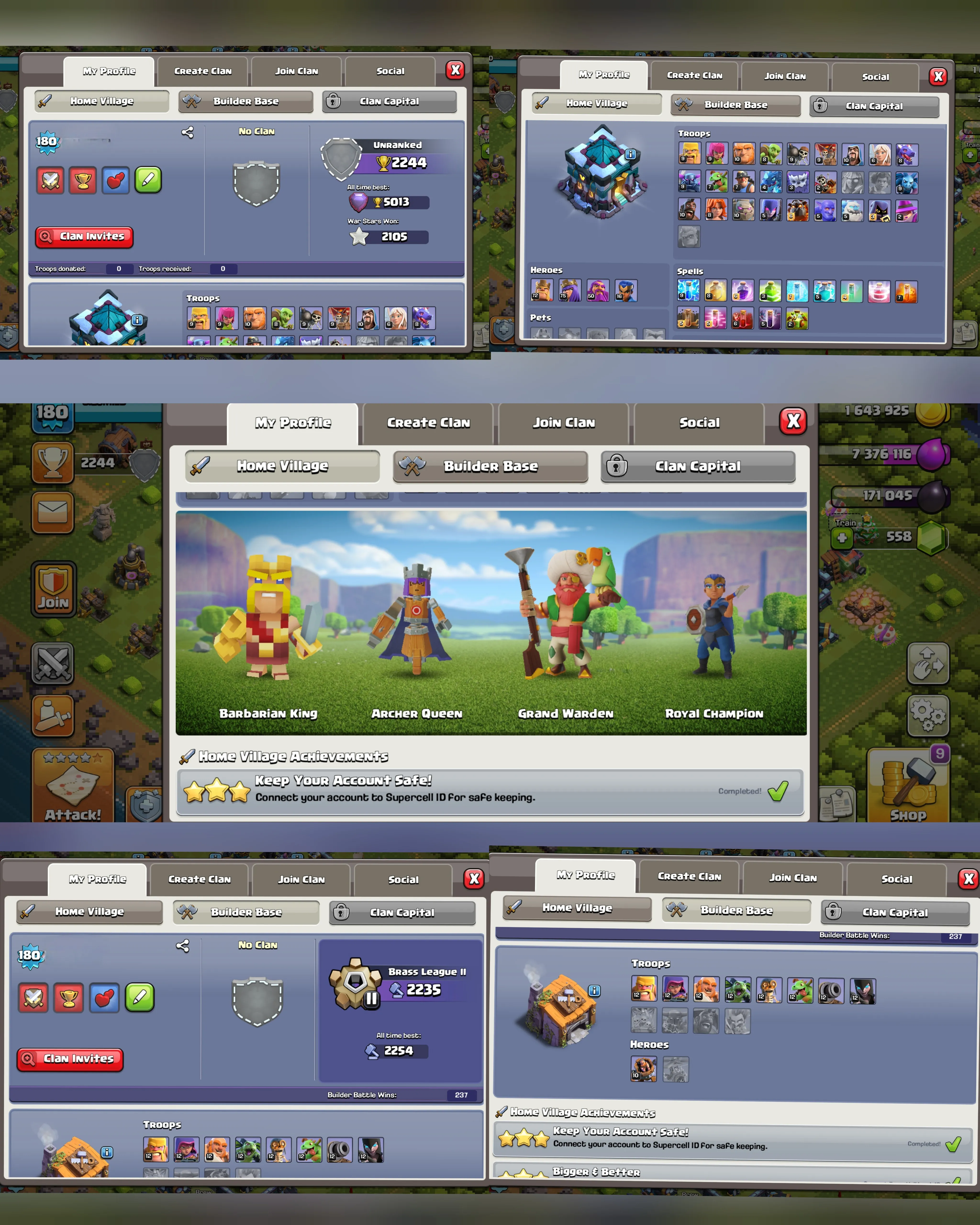 C081 TH13 PIXEL SCENERY - XP180 - 543 GEMS - CN 2000 GEMS - BK72 SKIN4 GG16 - AQ75 SKIN2 - GW50 SKIN PIRATE WARDEN