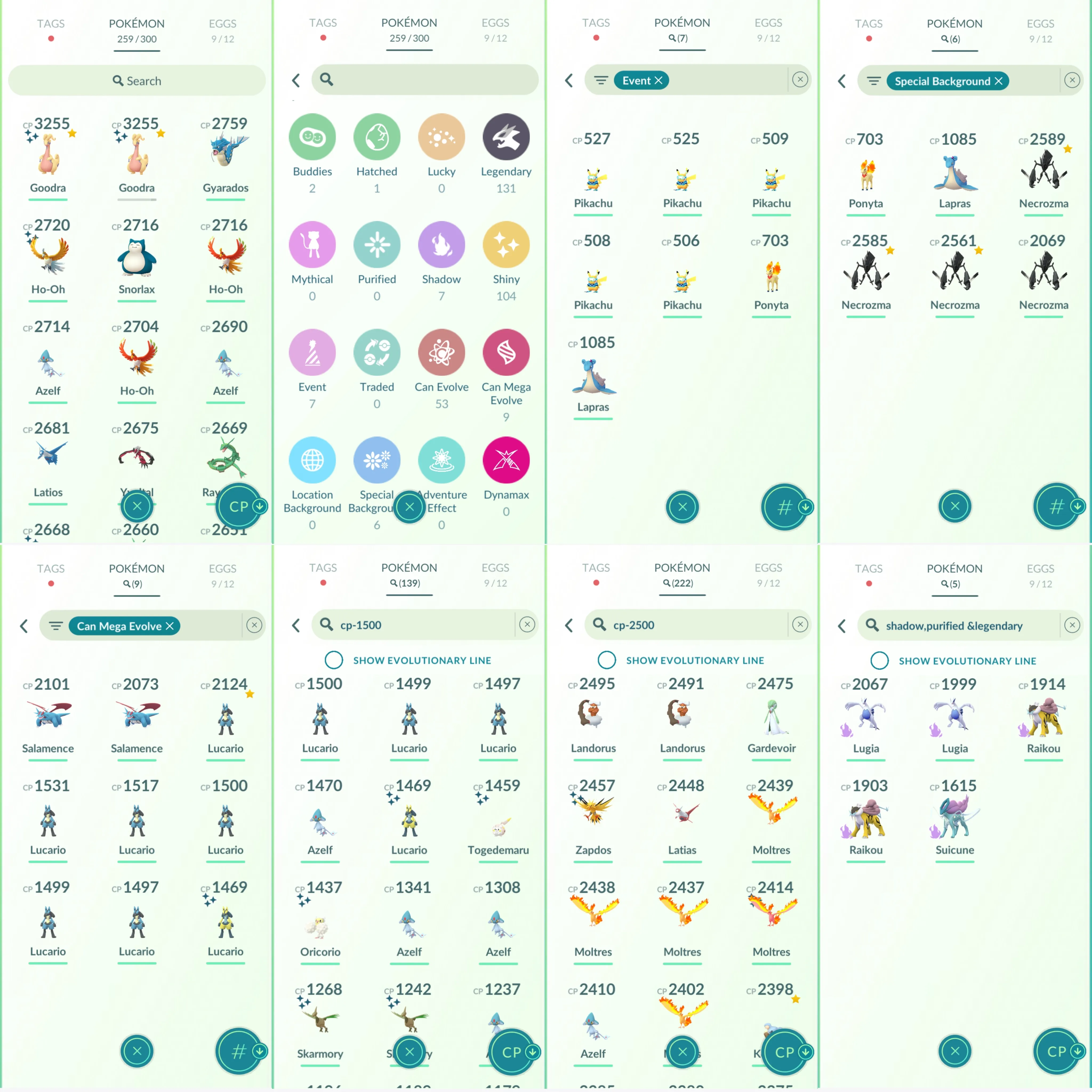 1223 LV40 Uxie100 Pikachu WCS2024 Hawaii BG Lapras Mystic BG Ponyta Valor BG Necrozma BG Shiny: mega Lucario, necrozma