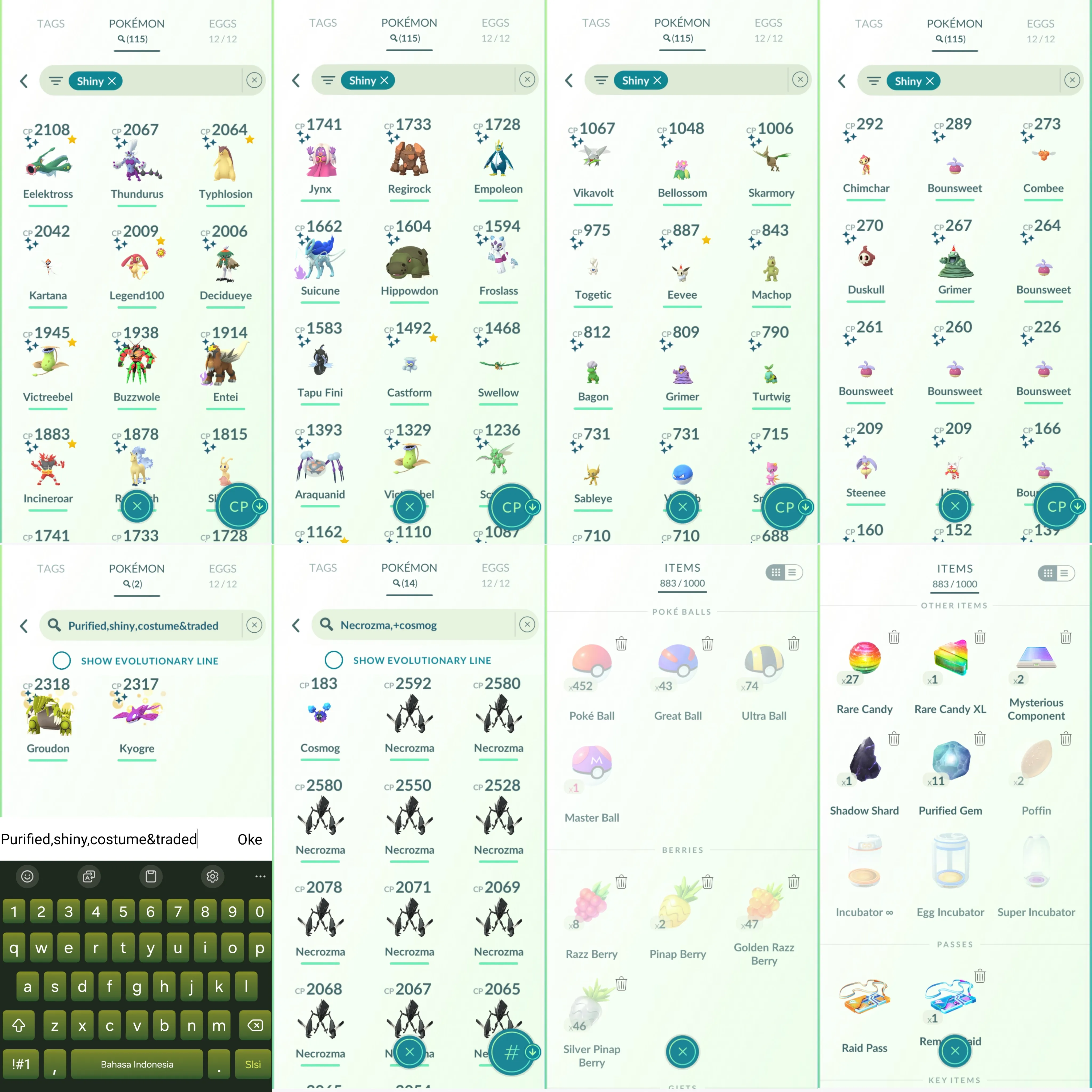 1246 LV42 Palkia Origin Spacial Rend  Shundo Mesprit Stakataka100 Enamorus100 Shiny: mega heracross, mega groudon