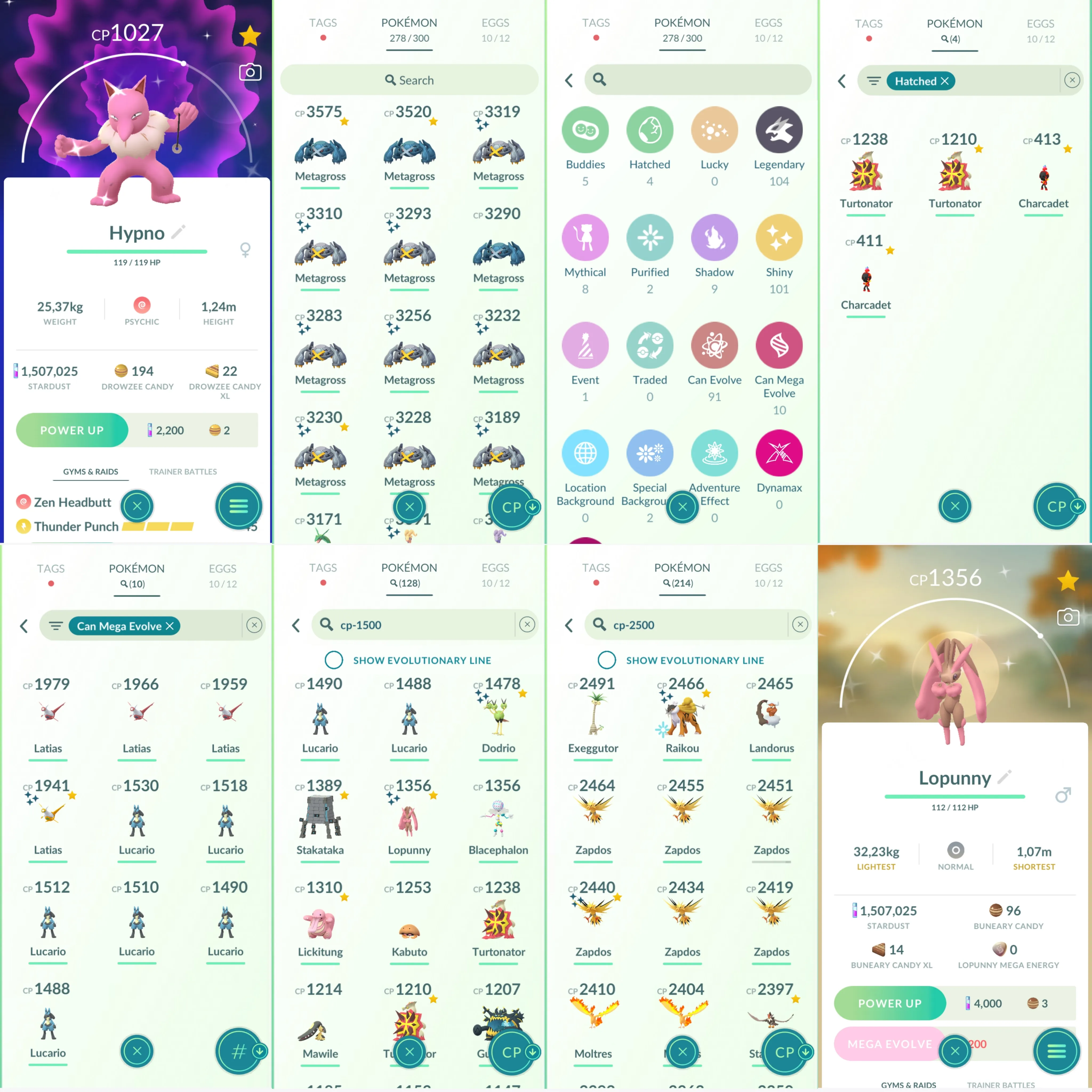 1267 LV41 Shundo Raikou Meltan100 Sp Bg: ponyta, necrozma Shiny: mega latias.shadow oh