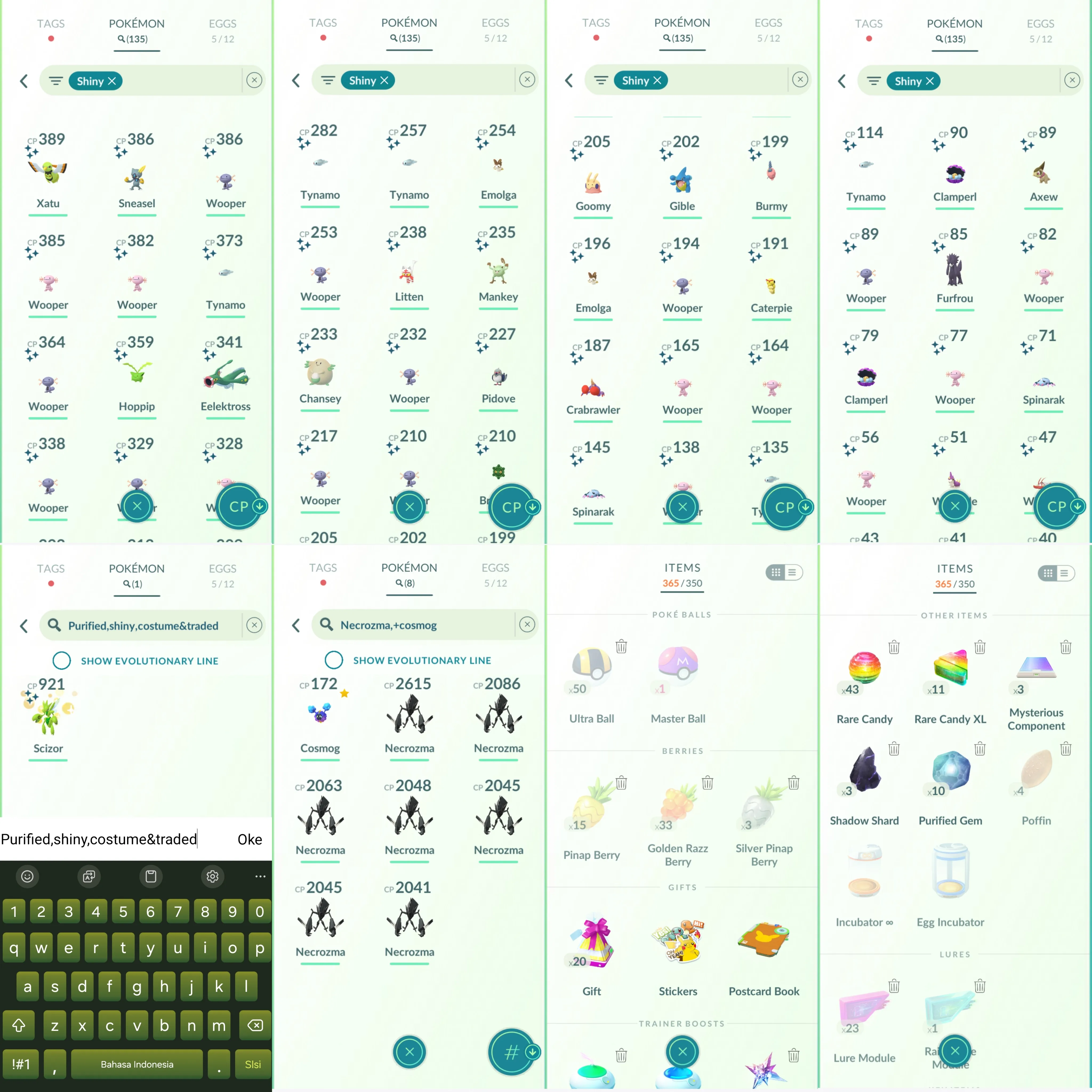 1276 LV44 Darkrai100 Suicune100 Raikou100 Enamorus Diancie Shiny: shadow lugia, mega groudon, shadow articuno-moltres