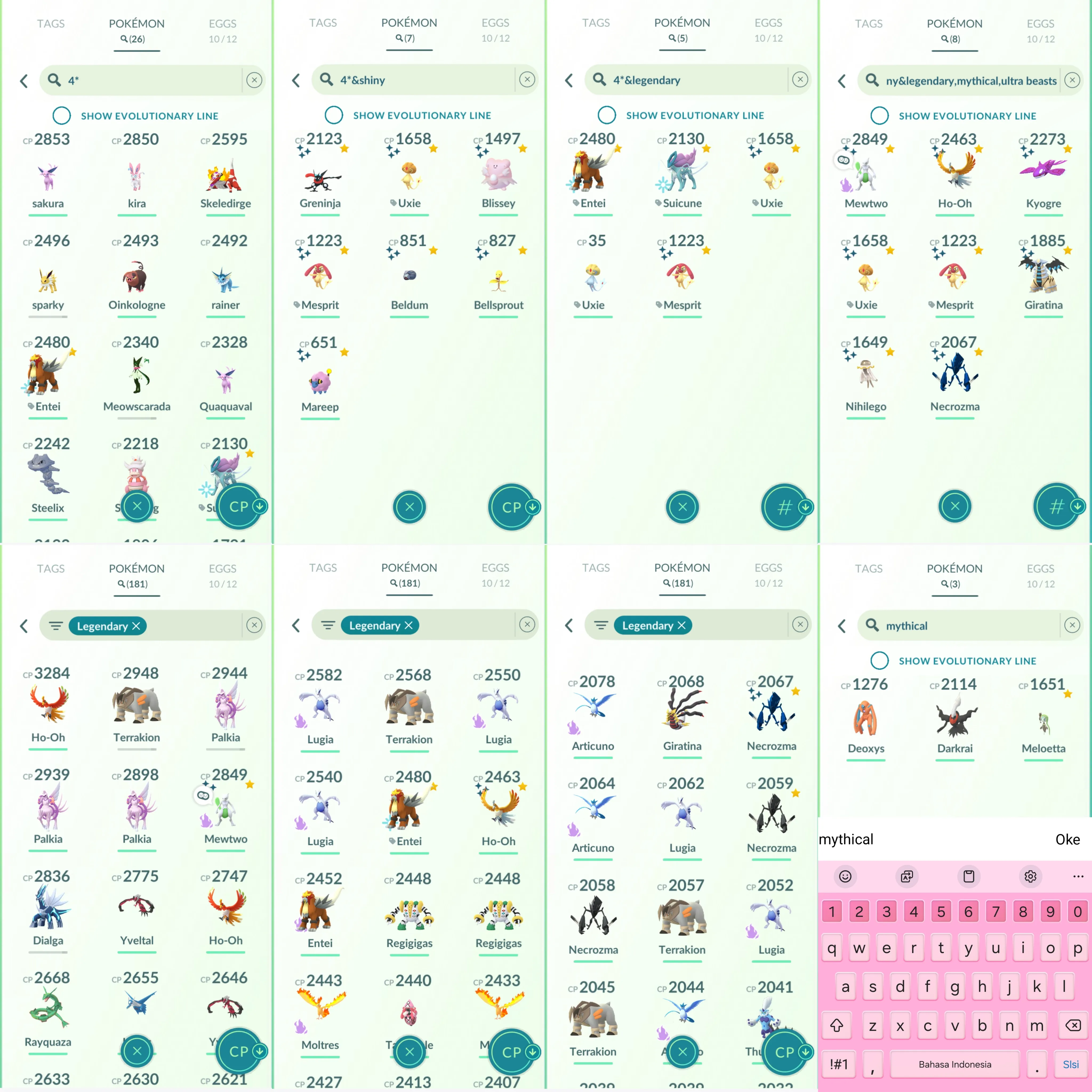 1330 LV44 Legendary 100: 5 Shundo: Uxie, Mesprit, Greninja, Beldum Rare ...