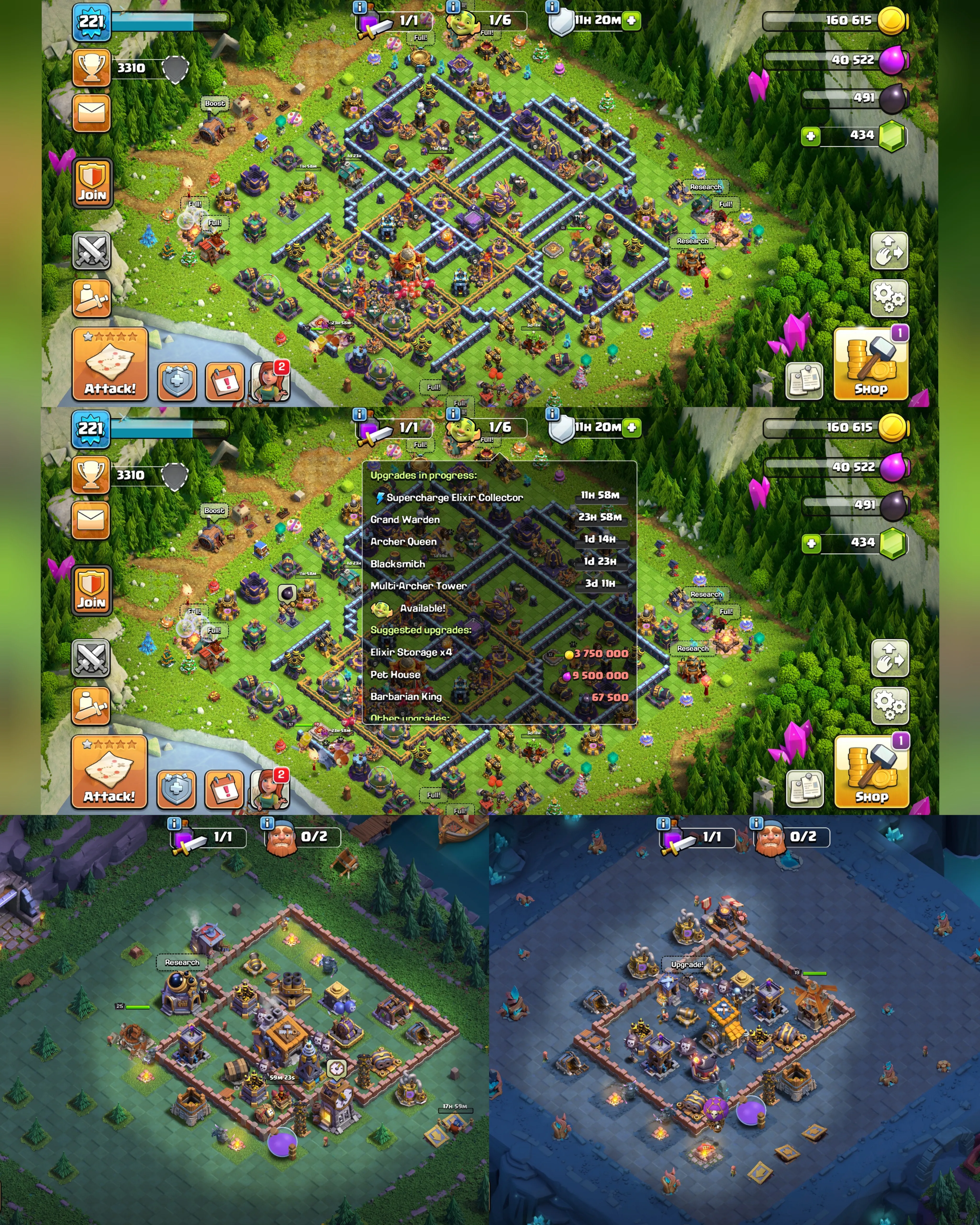 C089 TH16 SCENERY3 - XP221 - 434 GEMS - CN 1000 GEMS - BK57 SKIN PIXEL KING - AQ69 - GW34 - RC13 - BM25 - BC19