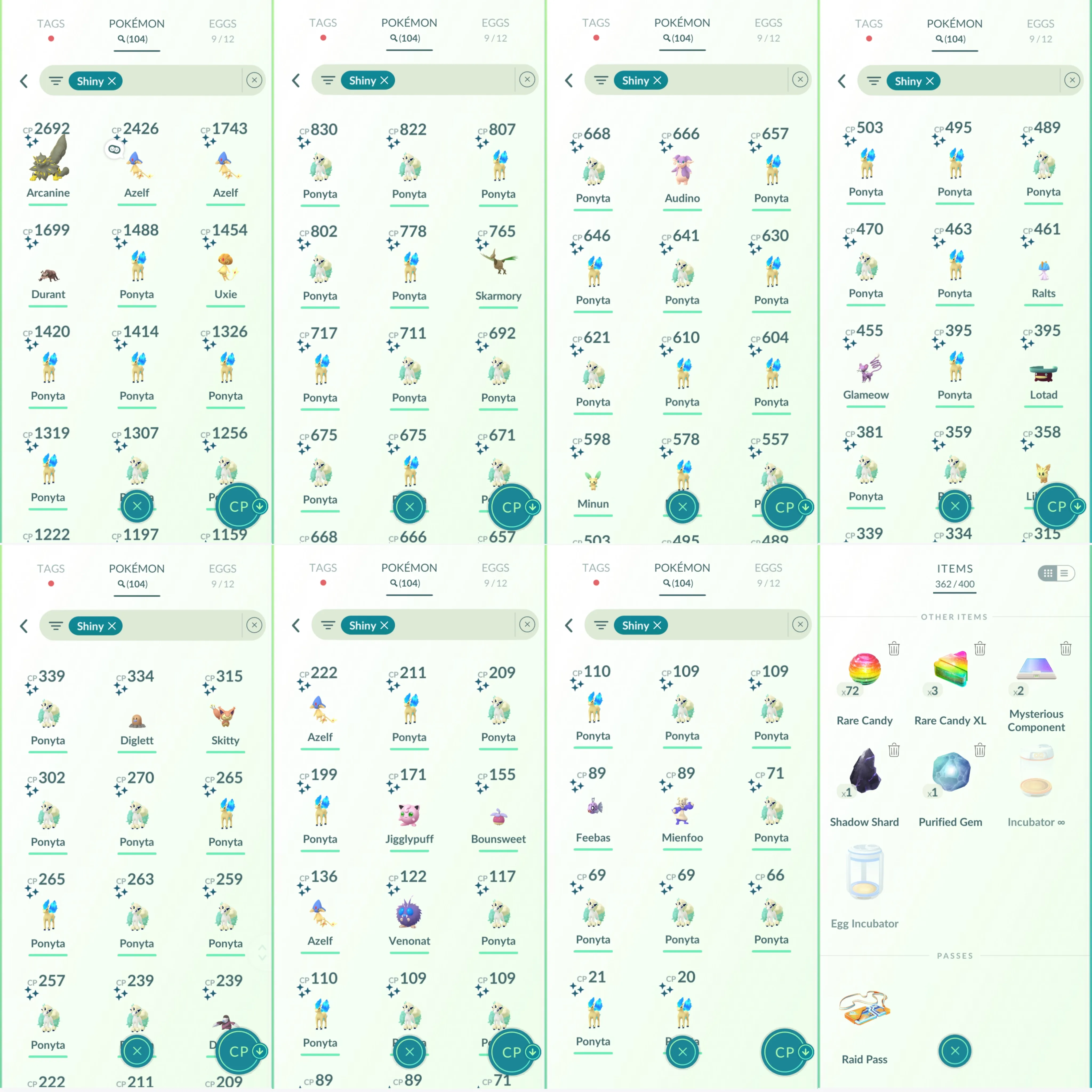 1347 LV40 Coin 2373 Azelf100 Sp Bg Ponyta Lapras Shiny: azelf, uxie, skarmory, audino, durant, hisui arcanine, minun