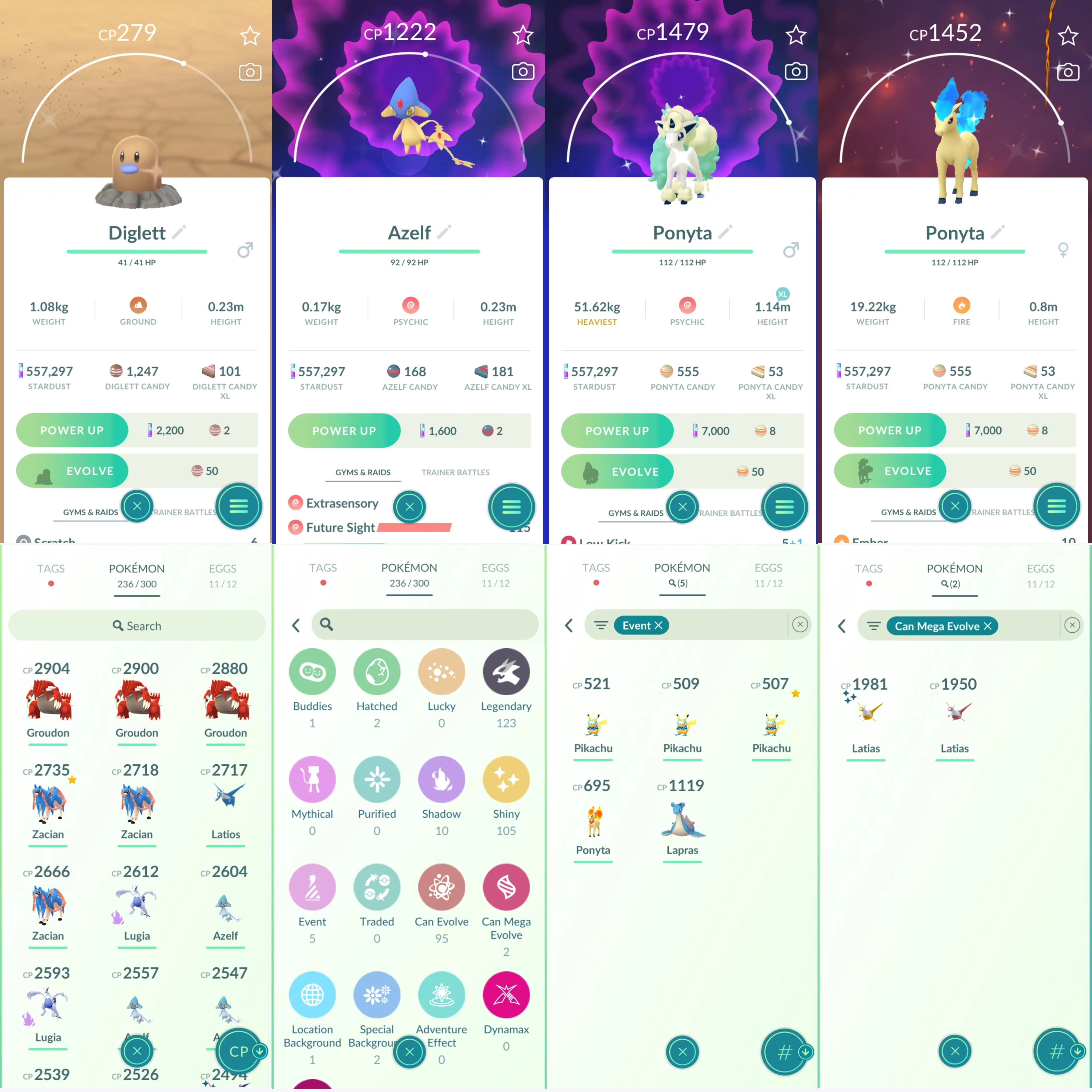 1357 LV40 Coin 1106 Zacian100 Pikachu WCS 2024 Hawaii Shiny: zacian, mega latias, azelf, uxie, xerneas, ditto, gigalith, Scyther