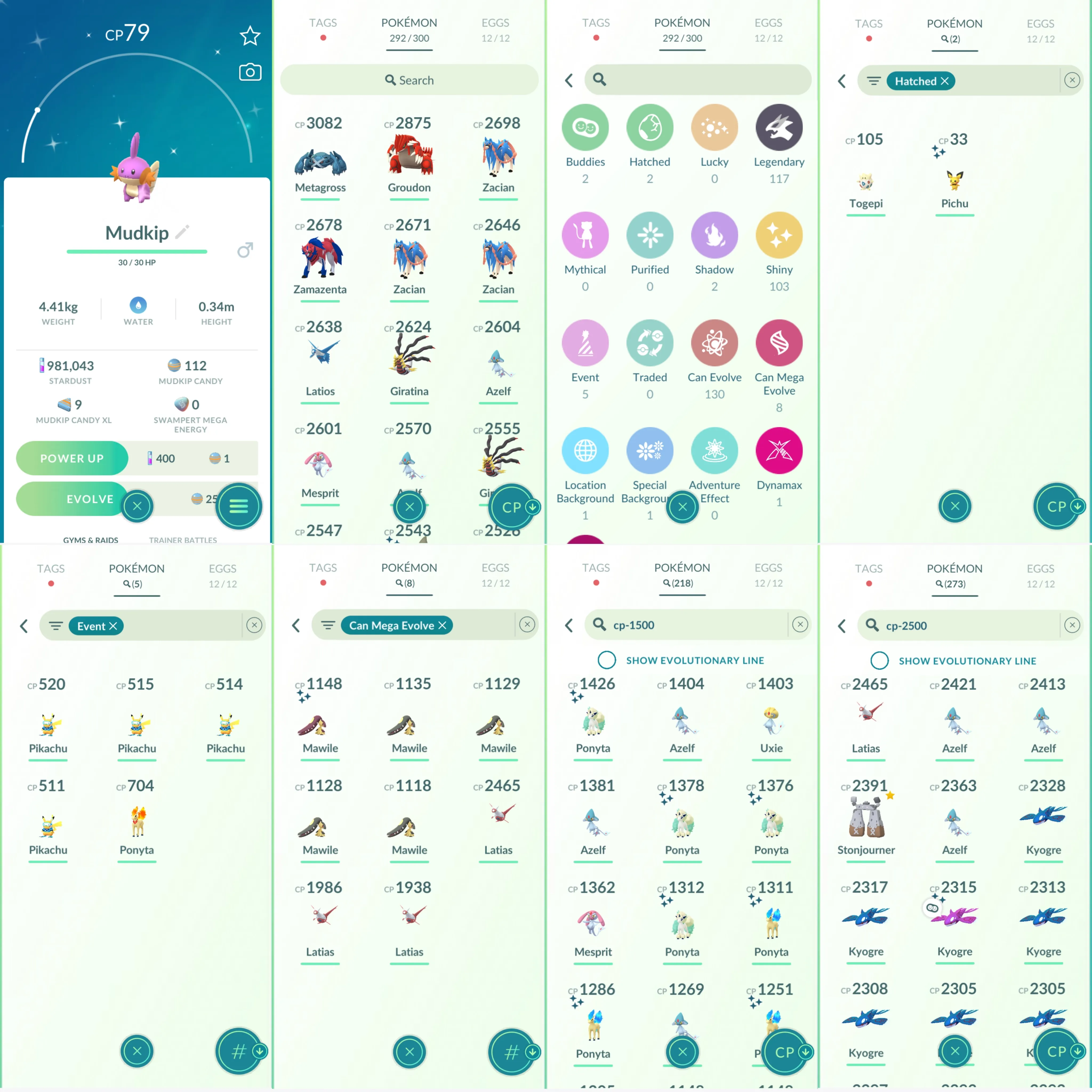 1363 LV40 Coin 1754 Pikachu WCS 2024 Hawaii Mesprit100 Shiny: zamazenta, kyogre, pichu, azelf, hisui arcanine, mega mawile